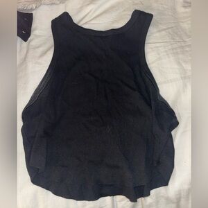 Wild Fable Black Crop Top